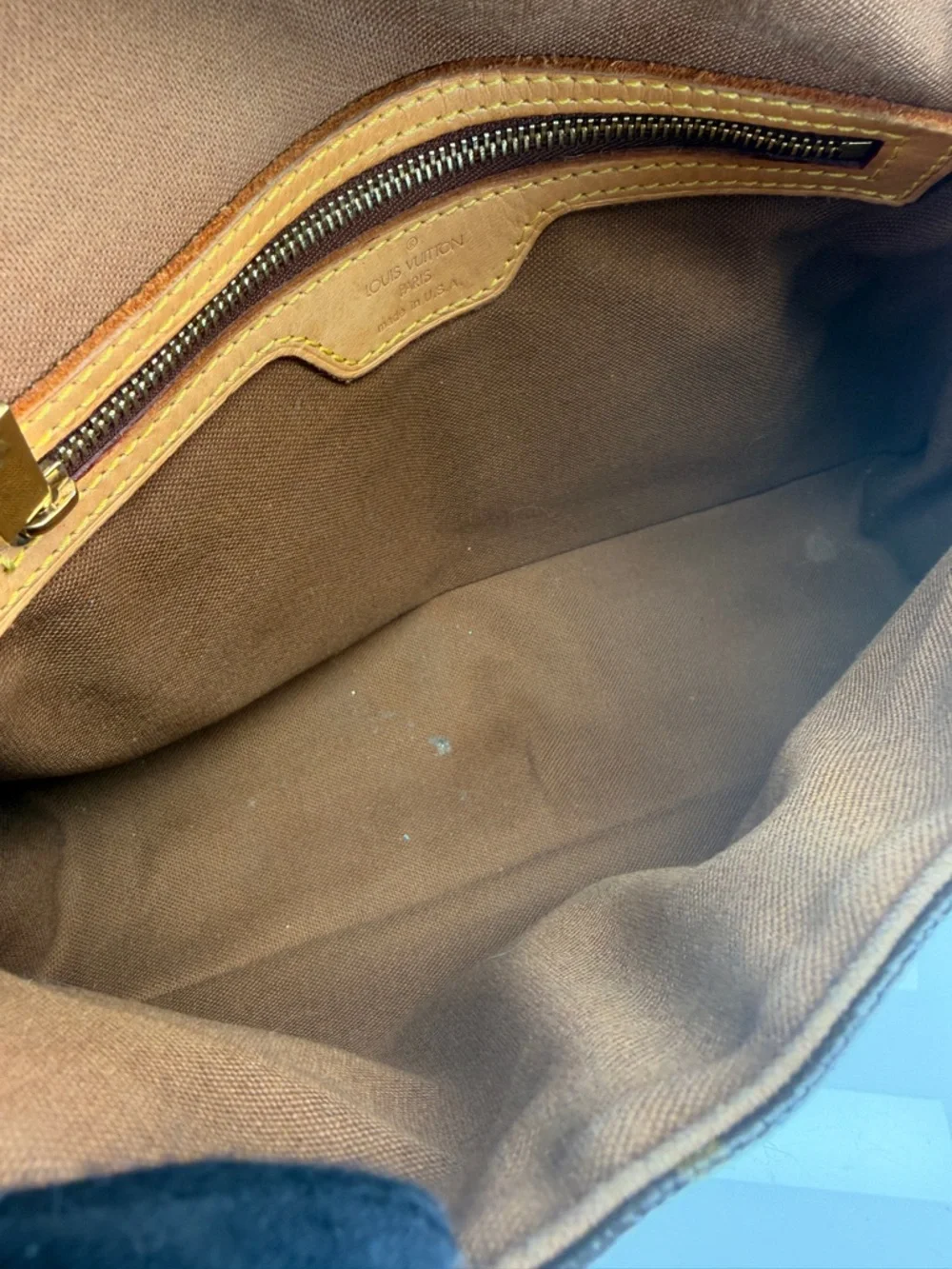 Authentic Louis Vuitton Monogram Mini Looping Loop PM Canvas Shoulder Bag
